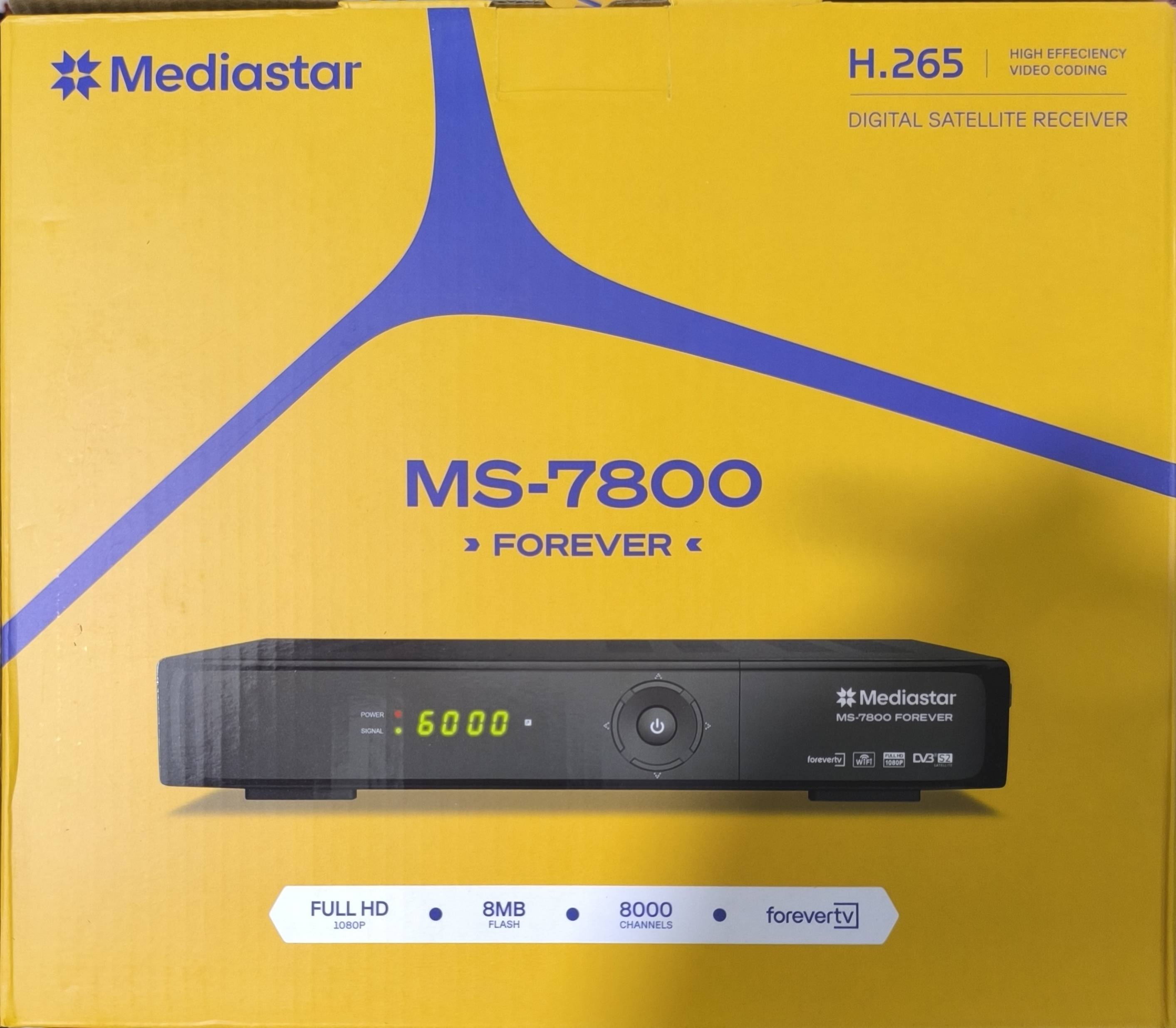 گیرنده دیجیتال مدیا استار مدل MS7800