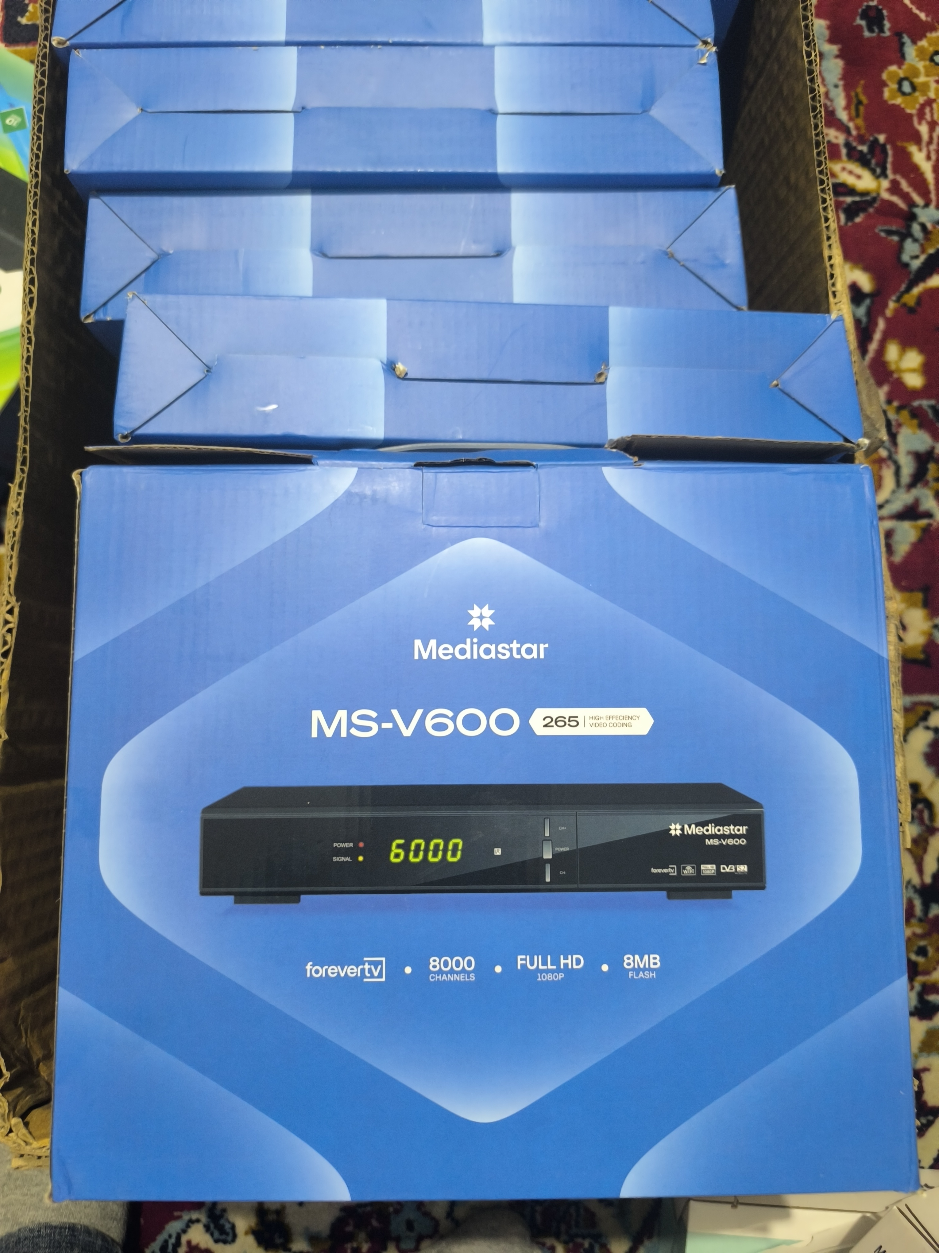 گیرنده دیجیتال مدیا استار مدل وی 600
