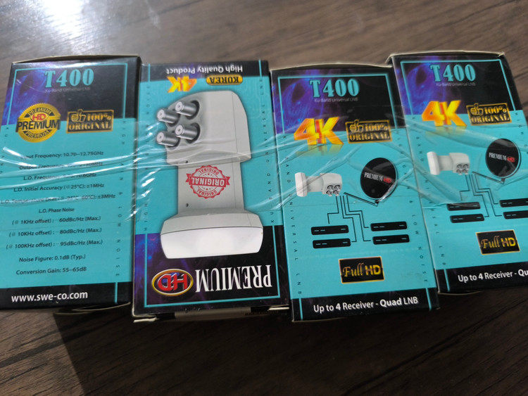 گیرنده ال ان بی پریمیوم تی 410 فورکی چهار سوزنه اورجینال